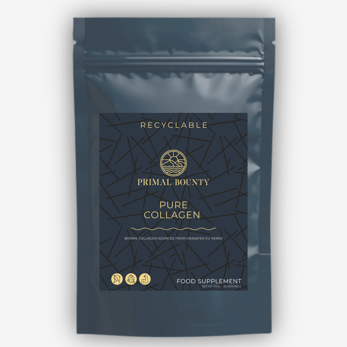 Grass-Fed Bovine Collagen Peptides 300g